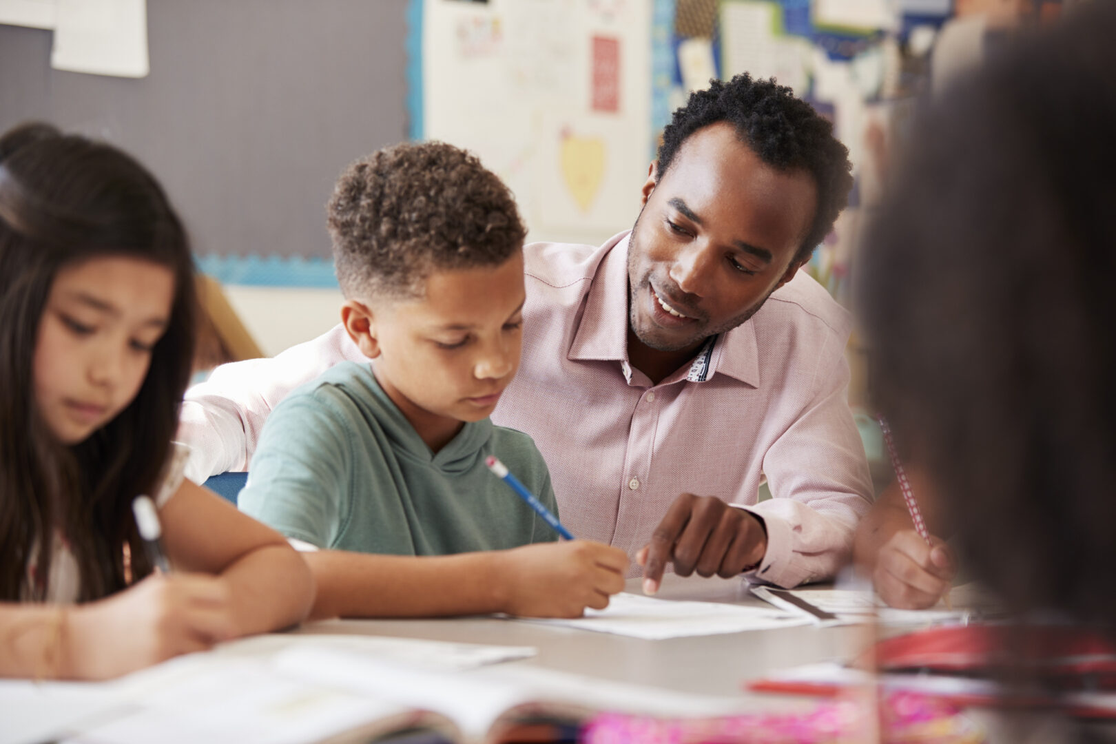 student being tutored